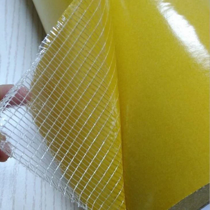 Fiber Mesh Cloth Strapping Tape With Bopp Film